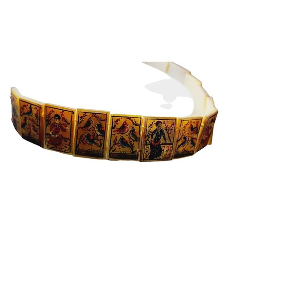 Vintage Persian Storybook Necklace (A2536) - Picture 2 of 5